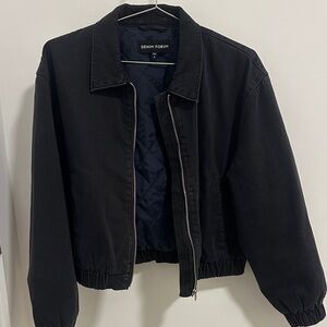 Aritzia Denim Bomber S